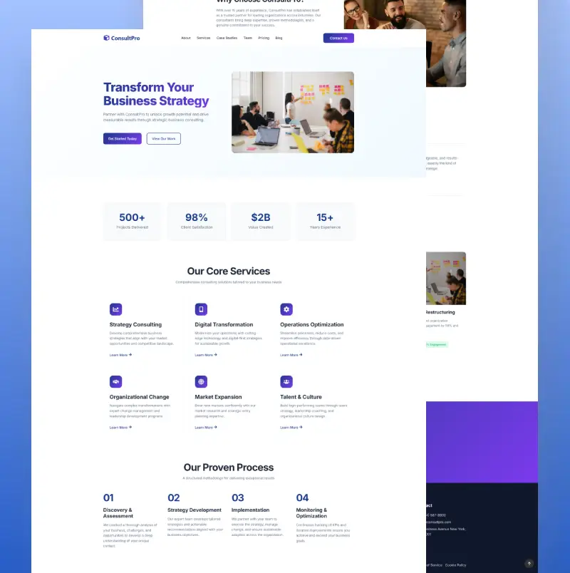 ConsultPro – Business Consulting
