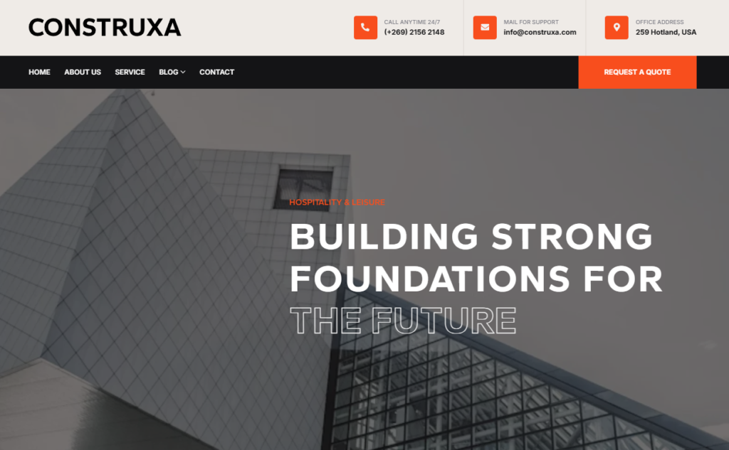 Construxa Banner