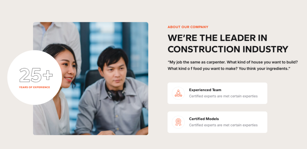 Construxa About