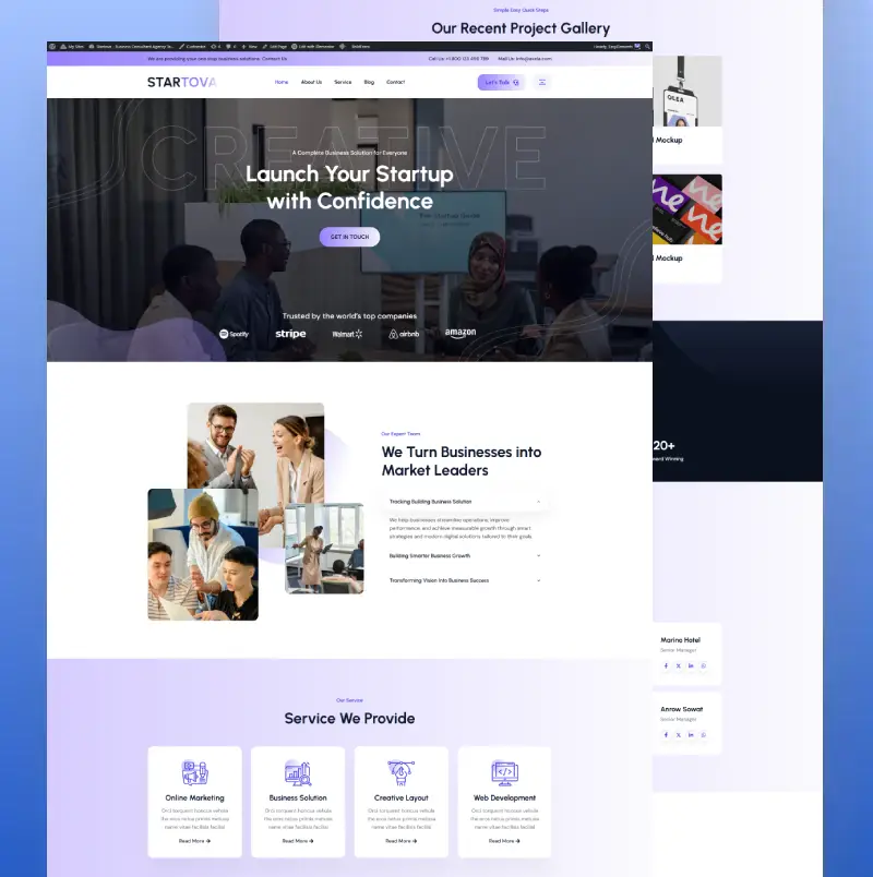 Startova – Business Consulting Agency