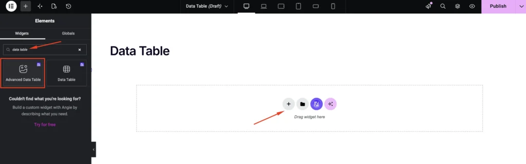 datatable-darg-in-editor